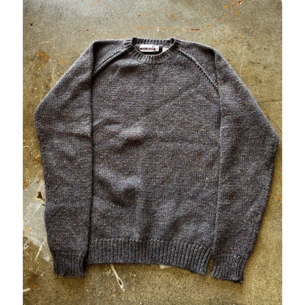 Men's V-Neck Sweater - Gray